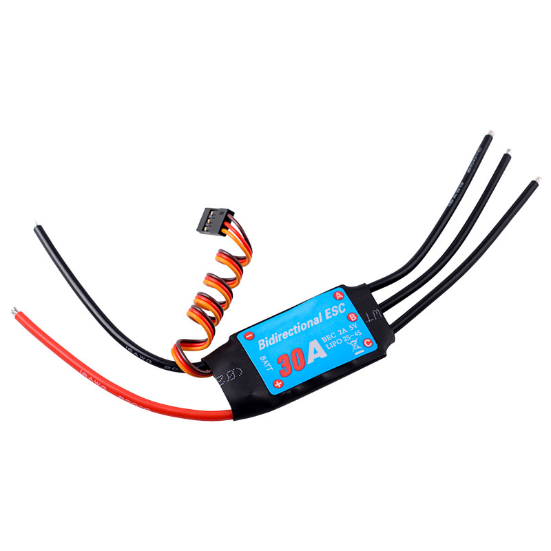 ZMR Bidirektionale 12A-200A Bidirektionale Bürstenlosen ESC für Fernbedienung Auto Pneumatische Unterwasser Propeller