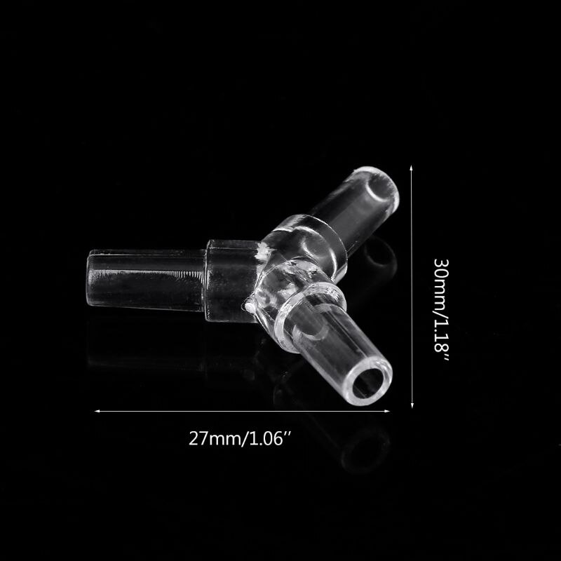 Tuyau en plastique transparent pour Aquarium poisson 1 pièce