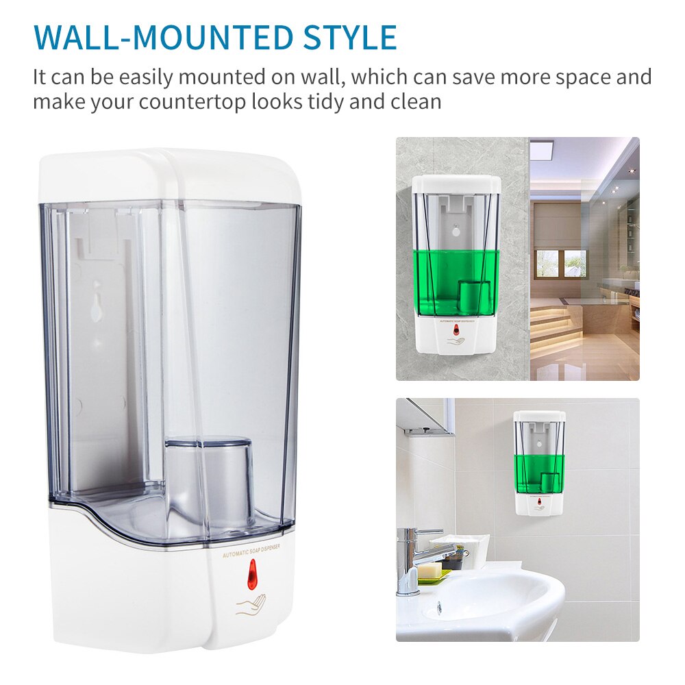 Automatic Hand Sanitizer Dispenser Touchless 100ml Capacity Spray Dispenser Dripping Soap Dispenser With Tray Wristband