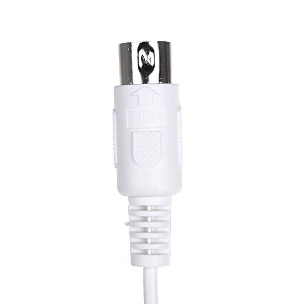 midi linje musikk redigering skjøteledning elektronisk tastatur linje fem-pin tilkobling ledning elektronisk orgel ledning  (3m)
