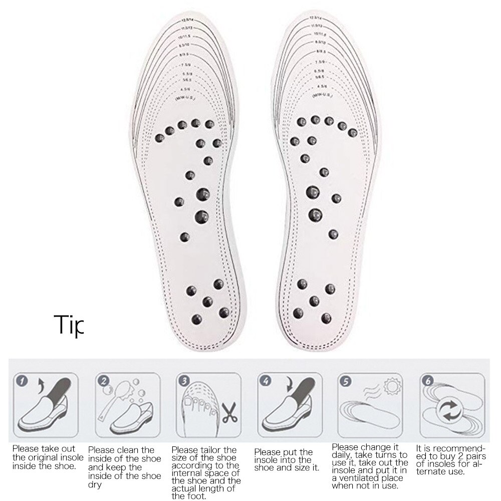 Magnetische Acupressuur Voet Massager Massage Mat Voor Body Voet Stress Pad Spike Mat En Kussen Spierstimulator