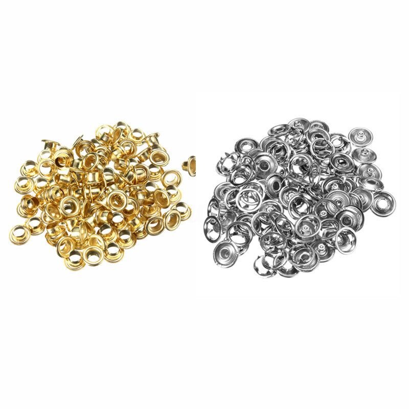 3 in 1 Leder Gürtel Locher + Öse Zange + Druckknopf Tülle Setter Werkzeug Bausatz