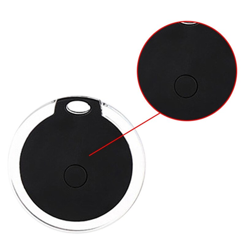 Mini rund nyckelfinnare bluetooth 4.0 smart tracker alarm anti lost tracker selfie controller whistle