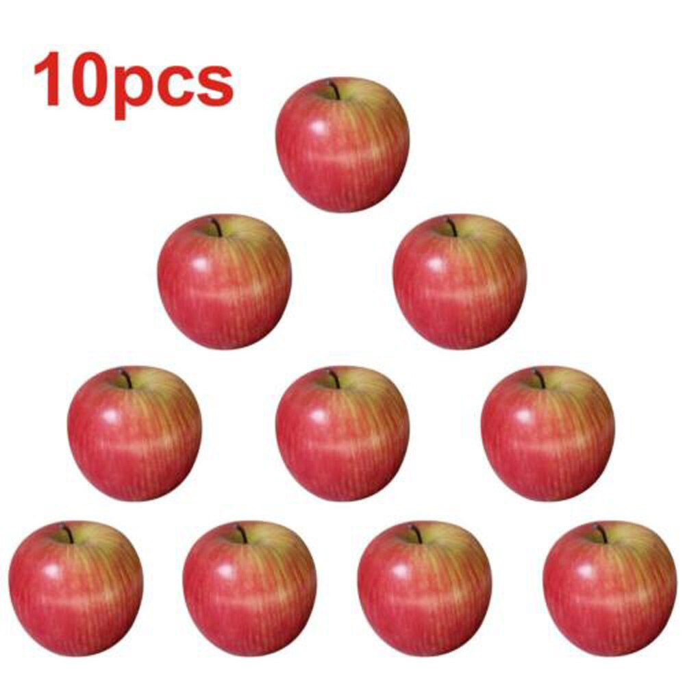 Keuken Kunstmatige Appels Decoratie Versiering Ornament 10Pcs Grote Thuis: Red