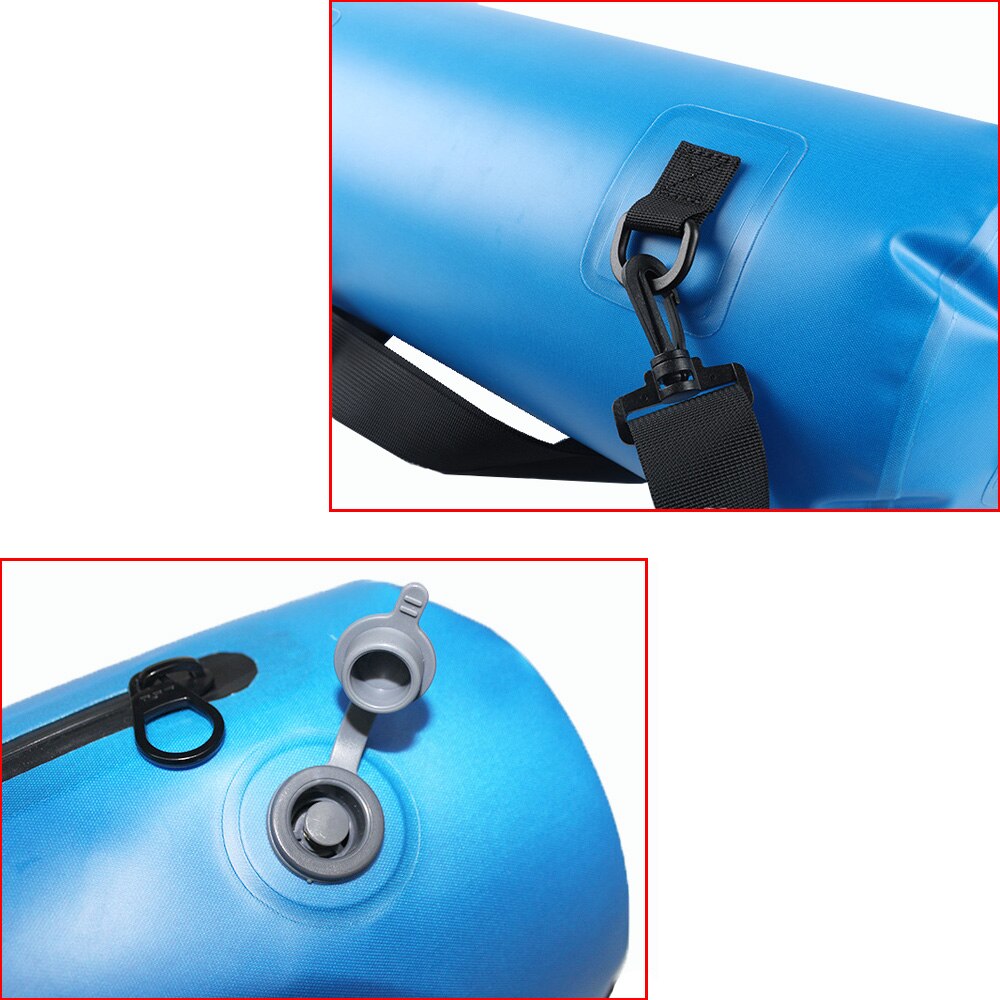 12L Waterdicht Dry Bag Ultralight Zwemmen Boei Veiligheid Float Voor Open Triatleten Water Kajak Snorkelen Surfers Strand Zwemmen