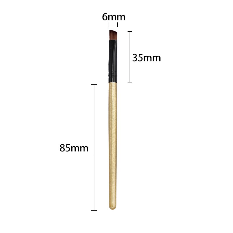 Juego de brochas para cejas, conjunto de 3 unidades de brochas para ojos, máscara de sombra de ojos, pinceles para mezclar, pinceles de maquillaje H517