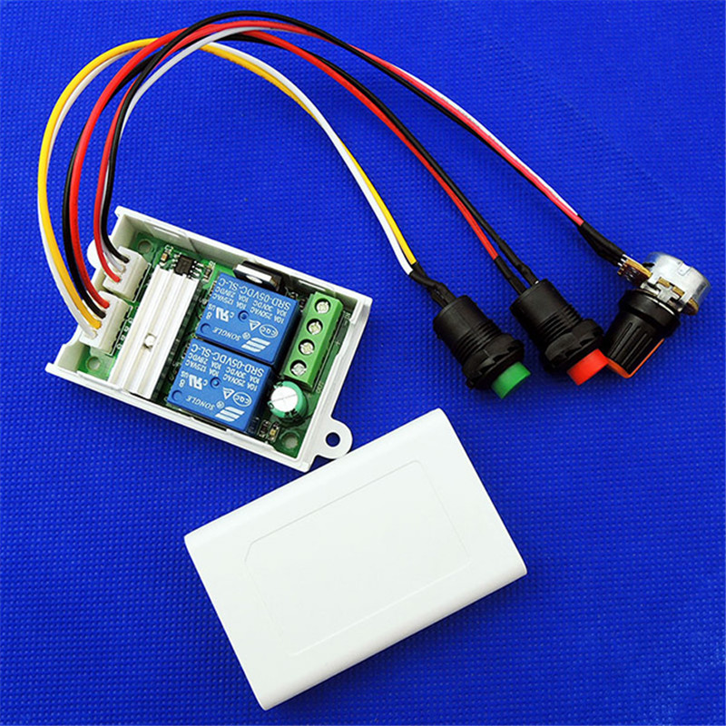 1203BS DC Motor Speed Controller Bldc Motor Controller Omkeerbare PWM Controle Vooruit/Achteruit Schakelaar 6V12V 24 V