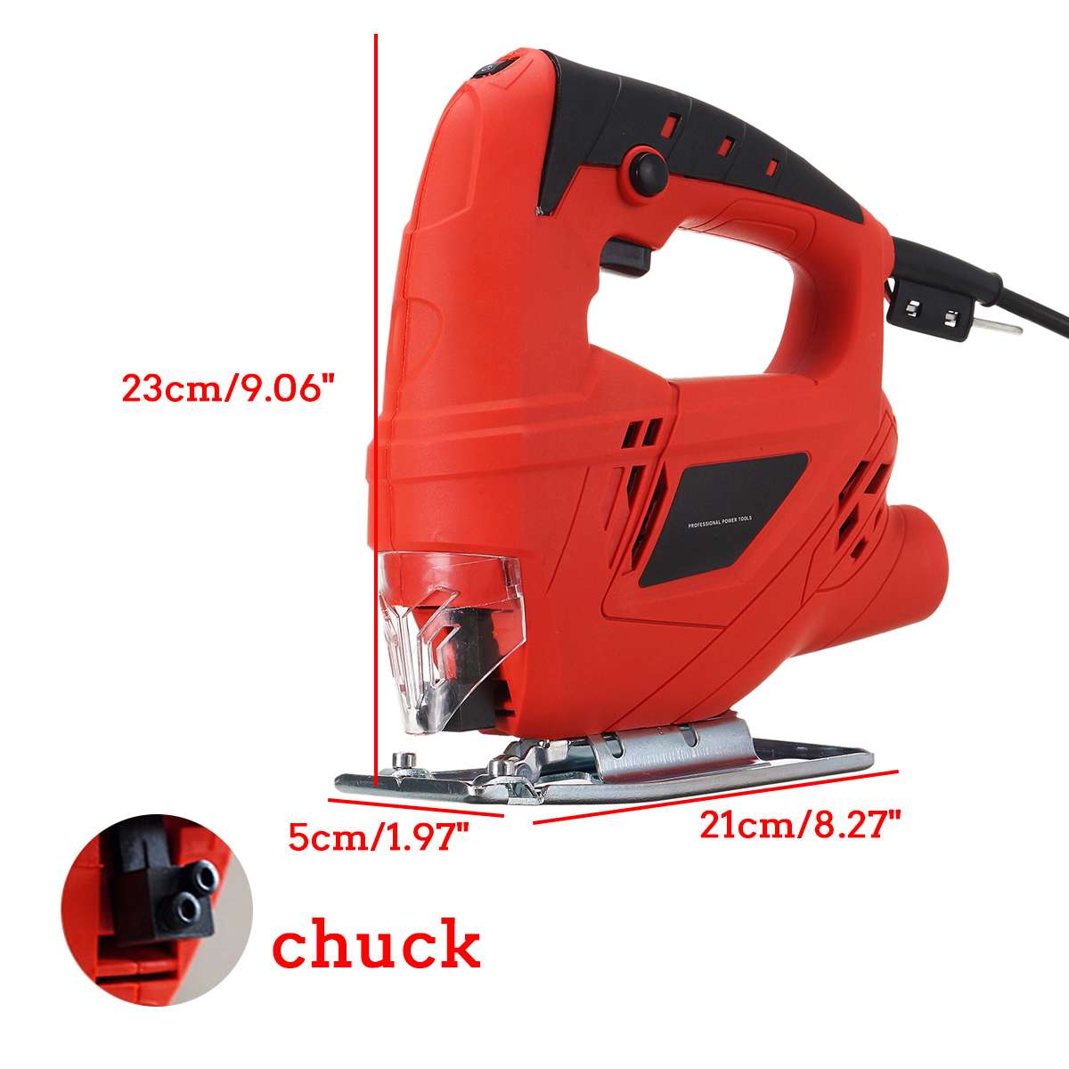 220V 710W Electric Jigsaw Wood Jig Reciprocating Saw Cutting Cutter Wood Working Power Tool Garden Tool With 10 Saw Blades