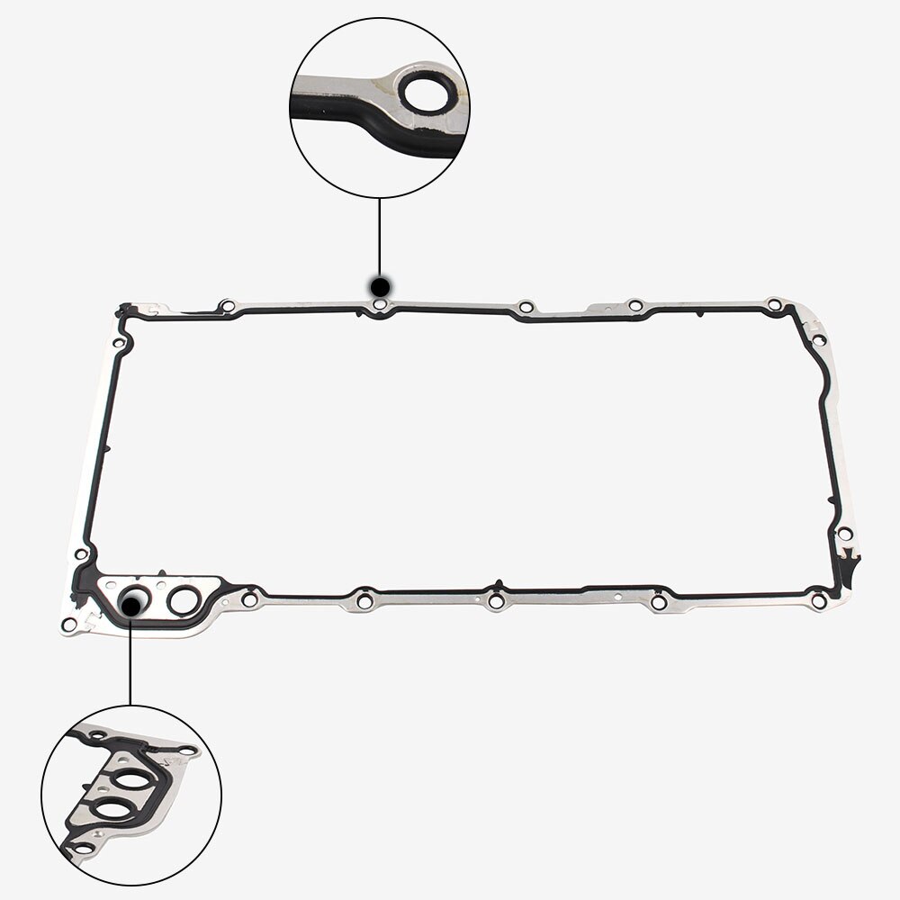 Oil Pan Gasket For Chevrolet Pontiac 5.3 5.7 6.0 LS1 LS2 LS3 LM7 LQ4 12612350 Auto Accessories