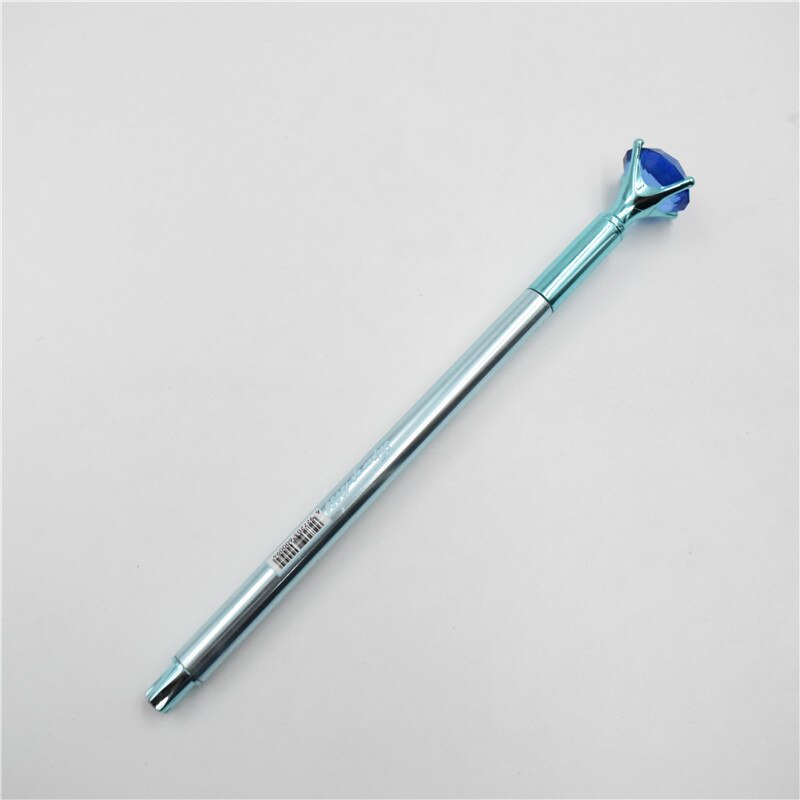 Ballpoint Pen Big Gem Metal Ball Pen With Large Diamond Magical Pen School Office Supplies Students Awards Writing: diamond 2