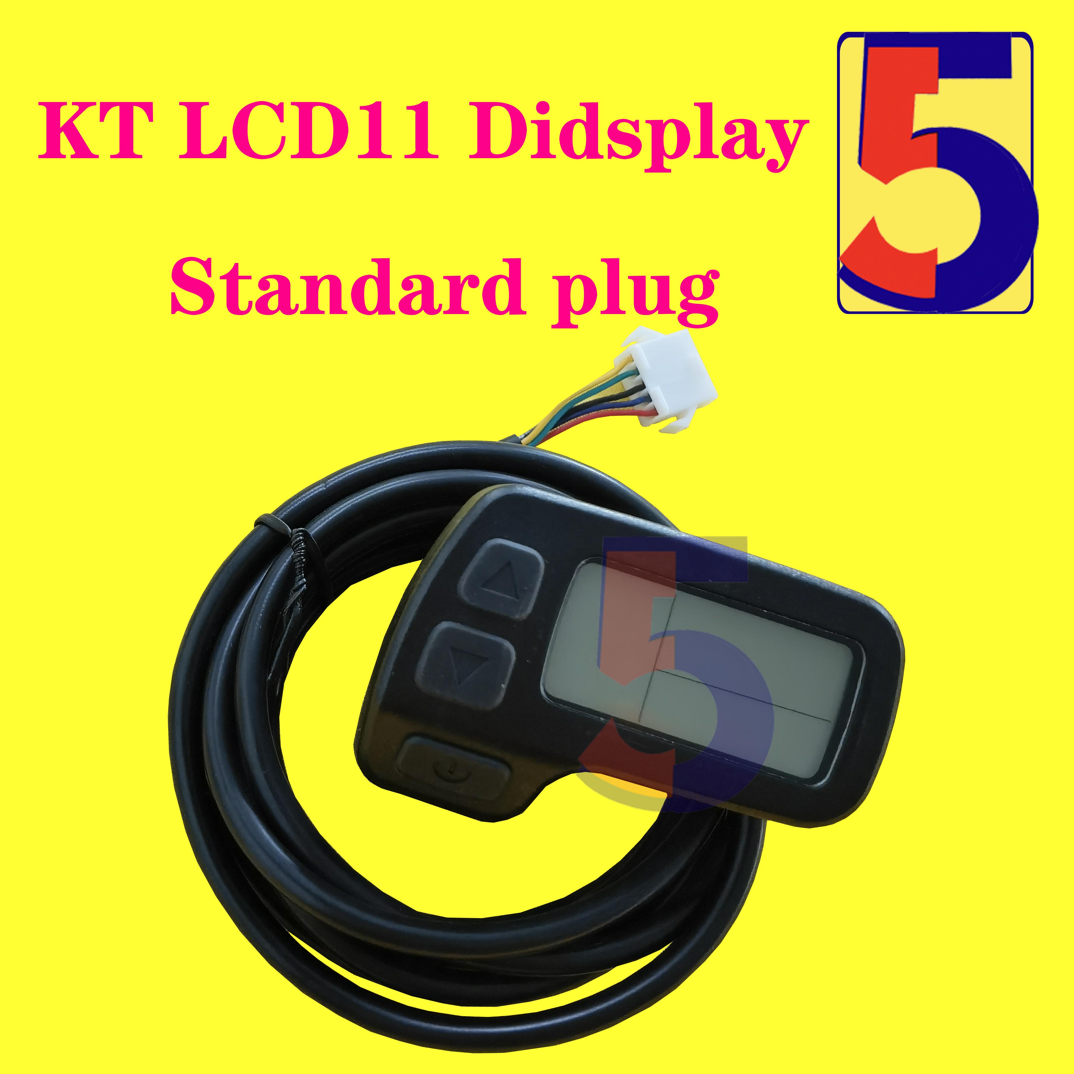 eBike KT LCD11 mini display 24V/36V/48V KTLCD Display for KT controller/ KT LCD3 LCD4 LCD5 LCD8S LCD8H LCD9 LCD10H LCD11 Display
