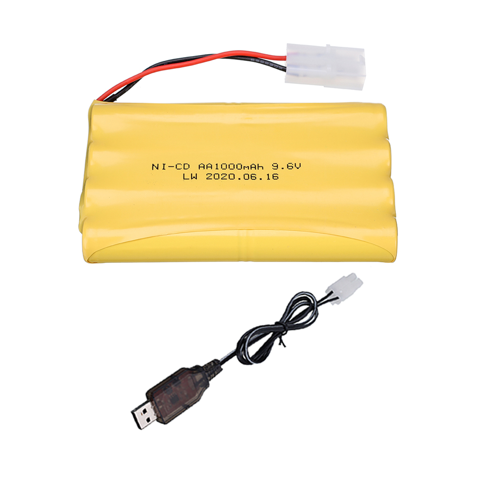 9,6 V 1000 mAh Akku Für Rc Autos Panzer Roboter Stiefel Schiff Spielzeug Pistole Tamiya stecker NiCD AA 9,6 v Batterie Pack Mit Ladegerät: verrotten