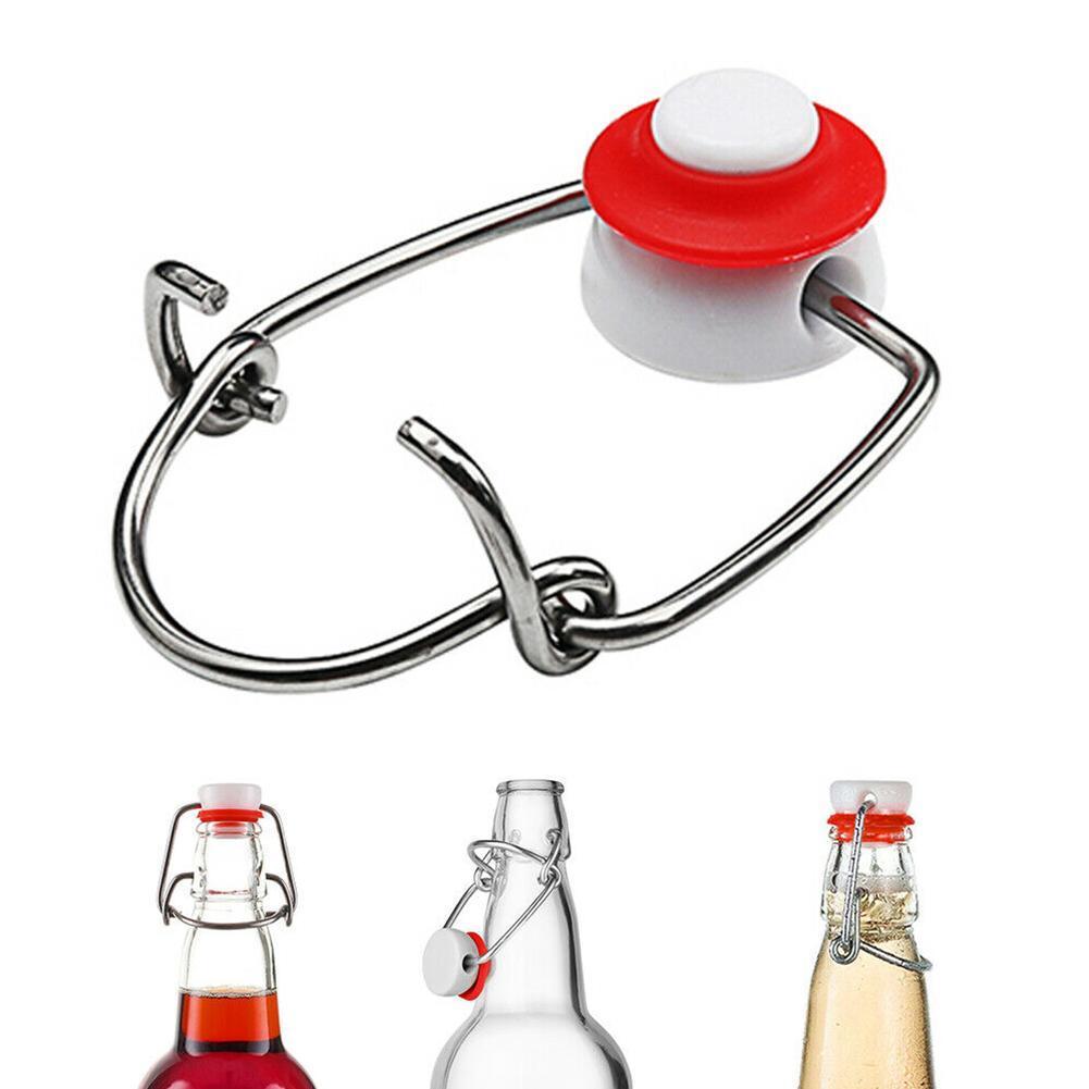Cap Flip Top Stopper Root Beer Bottles Replacement Bottle Tops Pliers Stoppers Wine Brewing Homebrew Swing Cap W3A5