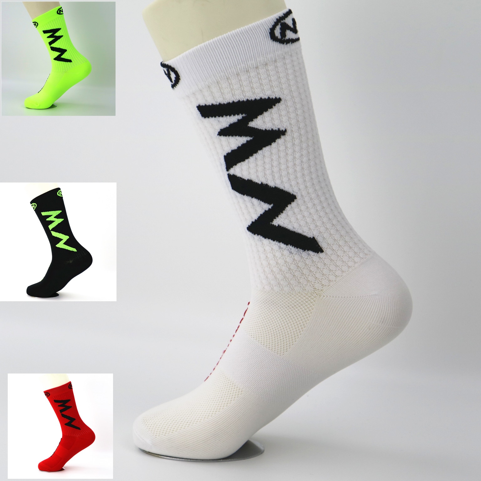Calcetines NW para deportes, ciclismo, baloncesto, para hombre y mujer, para correr, escalar, acampar, senderismo, calcetines transpirables de