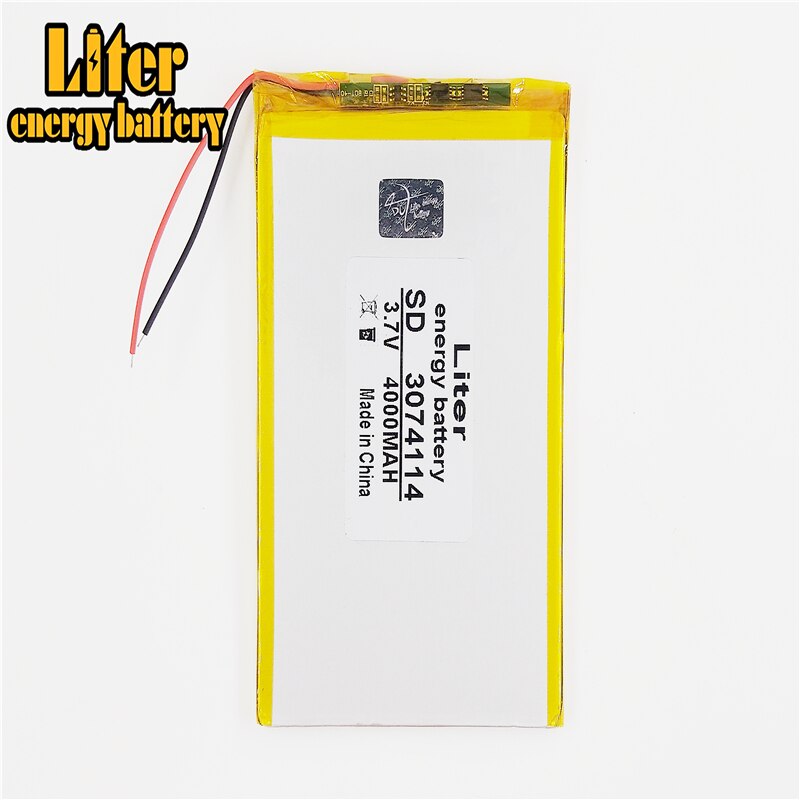 3.7 V lithium polymer battery 4000 mah ultra-thin high-capacity DIY tablet 3074114