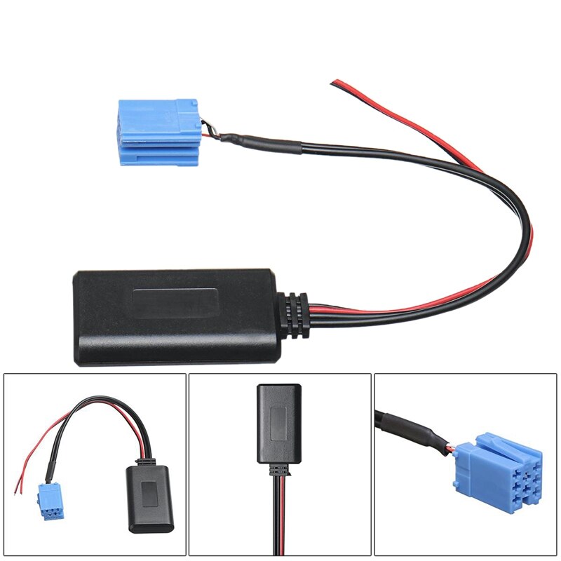 Adaptador de música con interfaz Aux Blue-Tooth para Alfa Romeo 147, 156, 159, Brera Mito, Gt, Giulietta