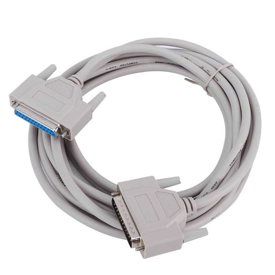 Electric Meter 4.5m/14.8ft Parallel Extension Cable 25 Pin DB9 Male to Female for Mach3 Engraving Machine Digital Wattmeter