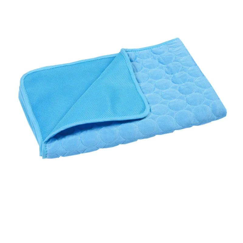 Kjølematte for hunder og katter sommerkjølematte for kjæledyr, slitesterk vanntett hundeseng, kjølematte for små, mellomstore hunder, giftfri