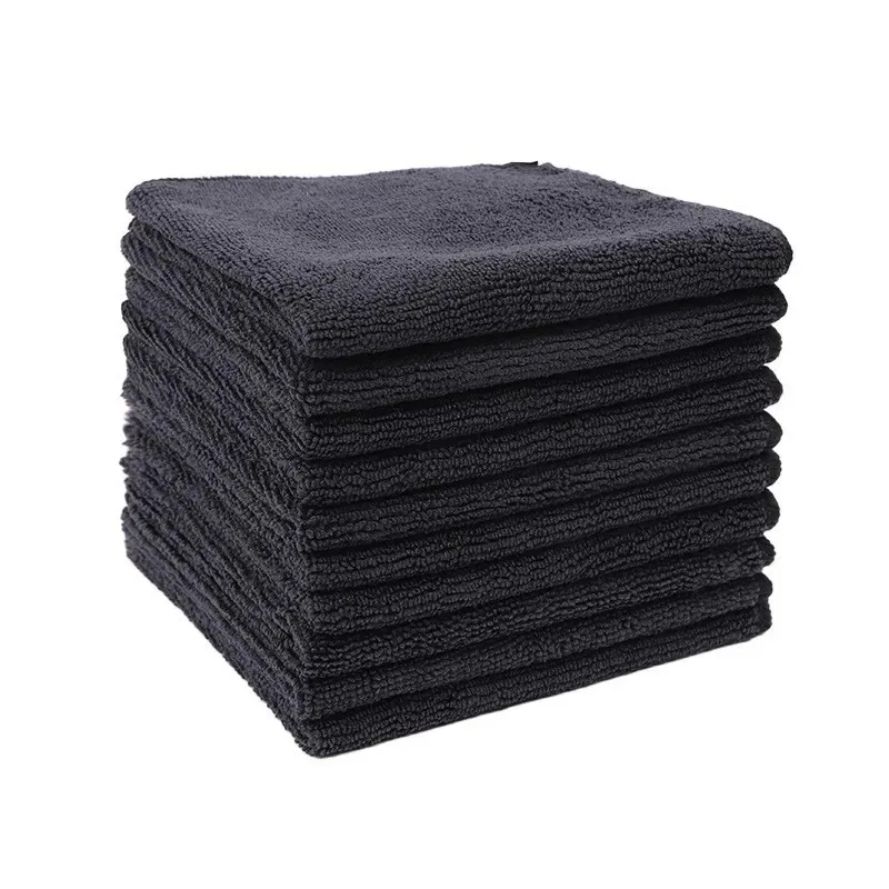 10/1Pcs Microfiber Cleaning Towel Car Cleaning Cloths Detailing Car Drying Microfiber Towel Wash Towels Accessories: Blue / 3pcs