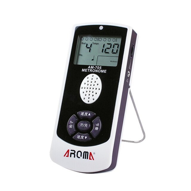 Aroma AM-705S Elektronische Metronoom 40-208bpm Met Volumeregeling Gitaar Onderdelen