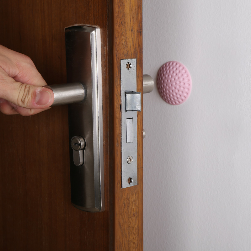 Deur Sticker Dikke Muur Crashproof Kussen Deur Mute Deurklink Deurslot Kussen Rubber Shock Proof Buffer