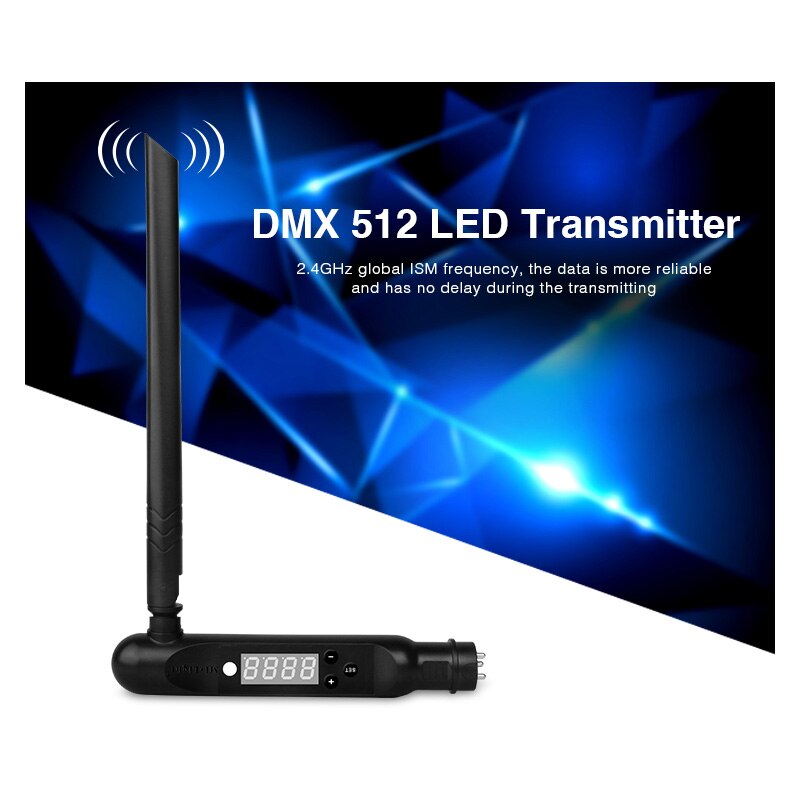 Miboxer DMX512 E27 9W RGB + CCT bombilla LED; DMX 512 transmisor LED; 2,4 GHz 4 zonas RGB + CCT remoto inalámbrico