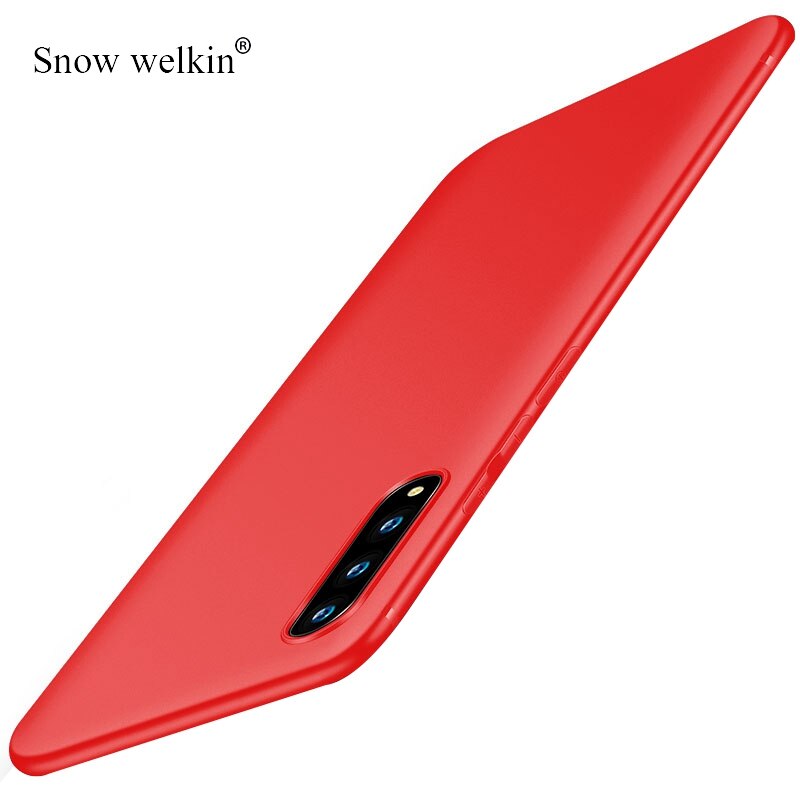Vivo V17 Neo Soft Case Vivo V17 Neo Case Matte Tpu Case Voor Vivo V17 Neo V17Neo 6.38 Inch Ultra dunne Zachte Siliconen Back Cover: Red
