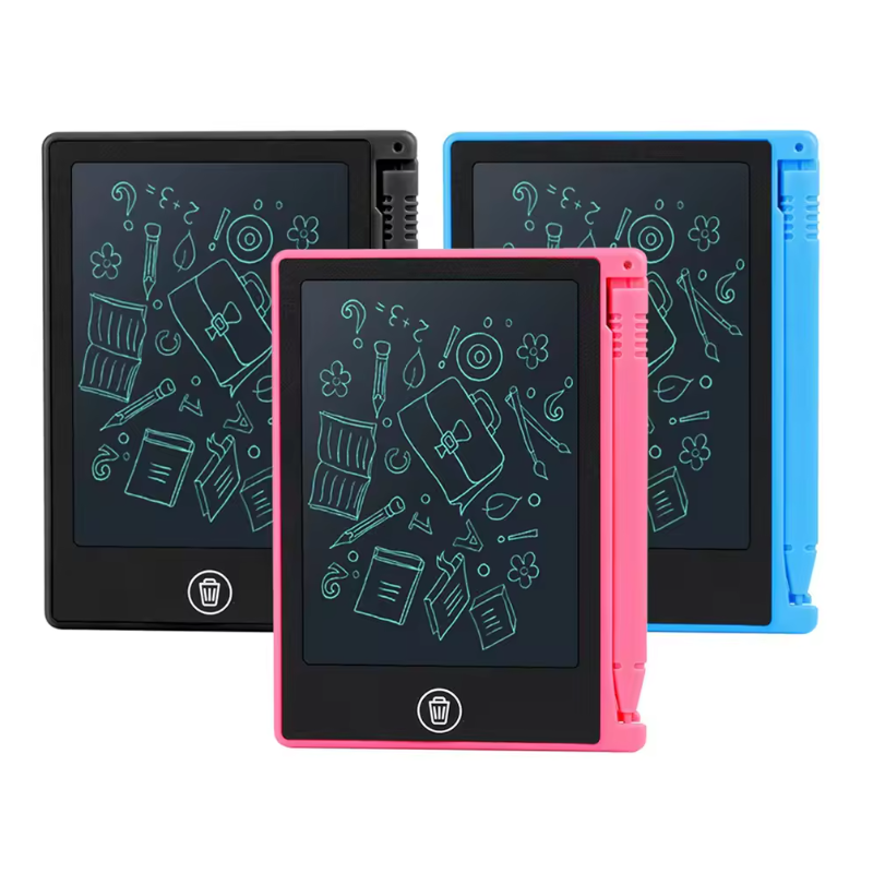 4.5 polegada lcd escrita tablet prancheta crianças graffiti sketchpad brinquedos escrita quadro negro magia prancheta brinquedo presente