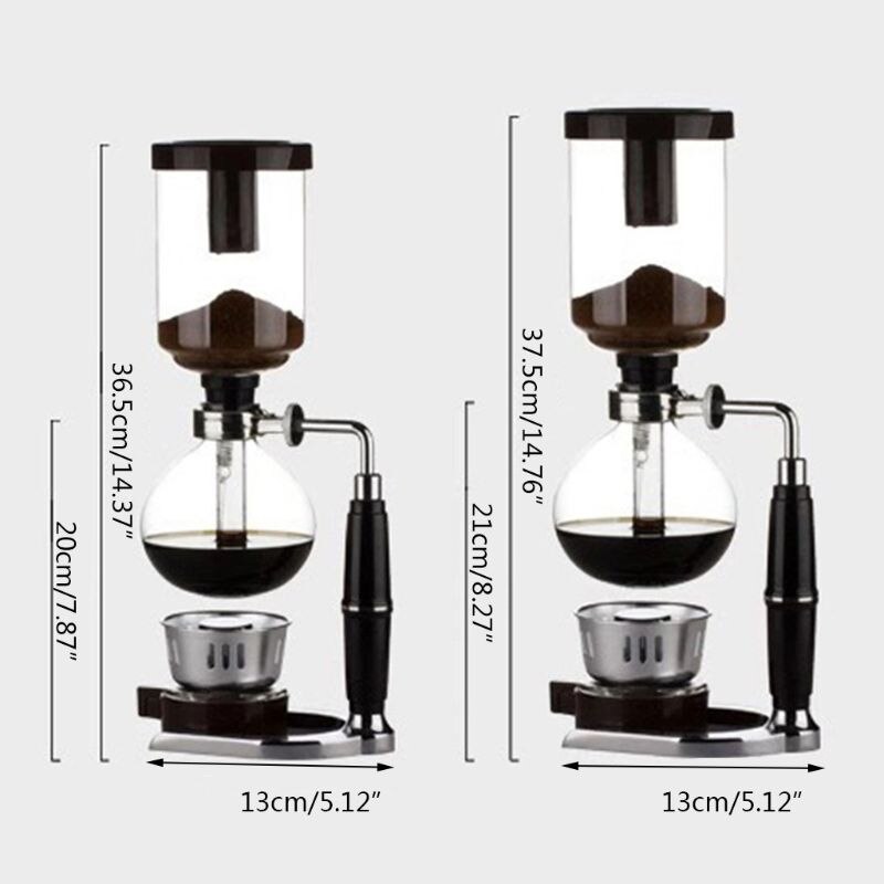 Coffee Siphon 5-Cup Coffee Syphon Tabletop Siphon Coffee Siphone Coffee Maker