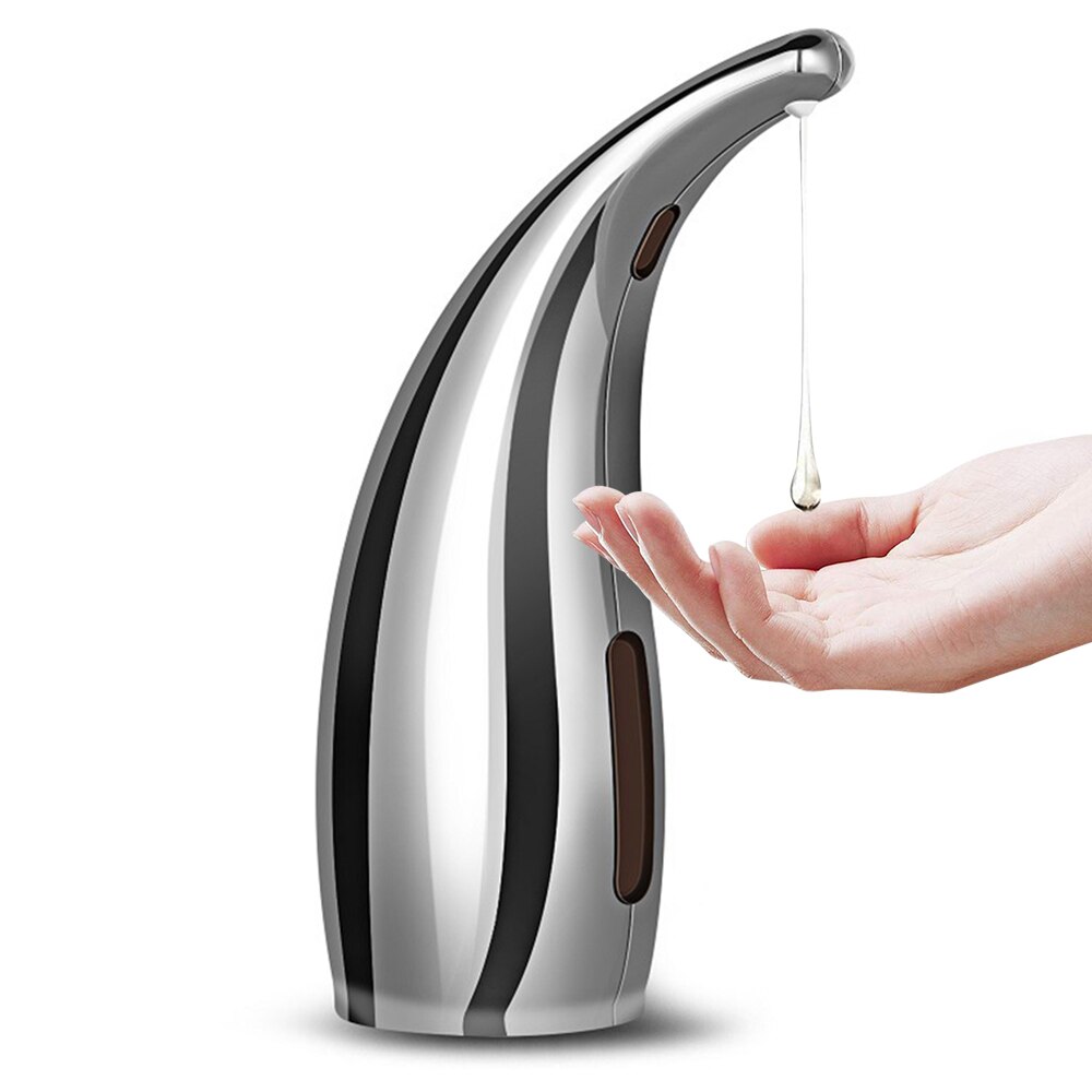 Soap Dispenser Pump Automatic Liquid Soap Dispenser Infrared Smart Sensor Touchless Foam Shampoo Dispensers For Kitchen Bathroom: 300ml2
