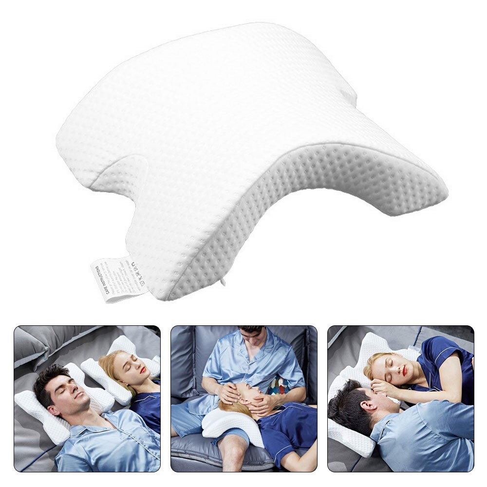 Tnfeeon Ergonomisch Gezichtskussen Zijde Geheugenschuim