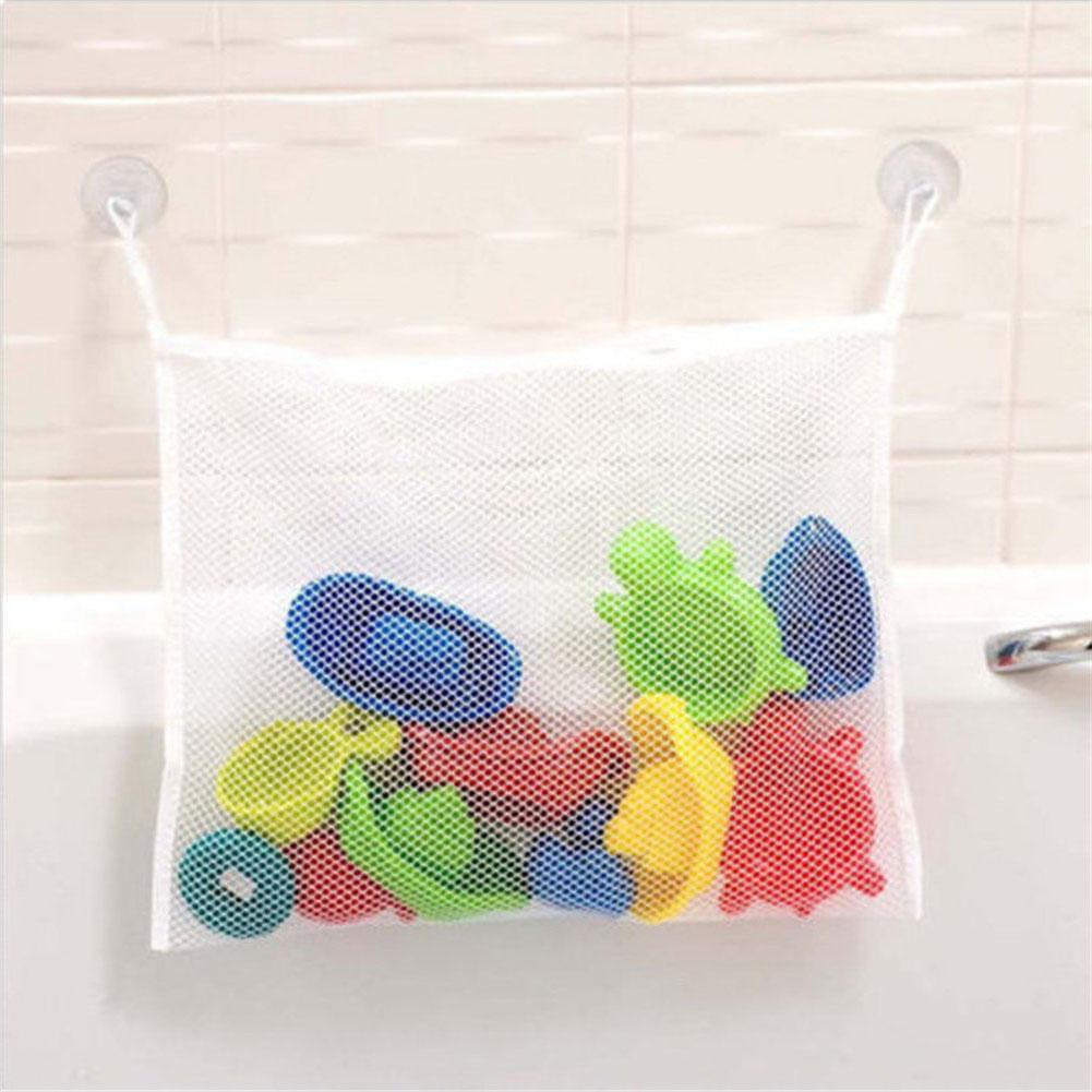 Baby børnebadeværelse badekar kugle legetøjsposer mesh netto opbevaringsposer arrangør holder opbevaringsposer