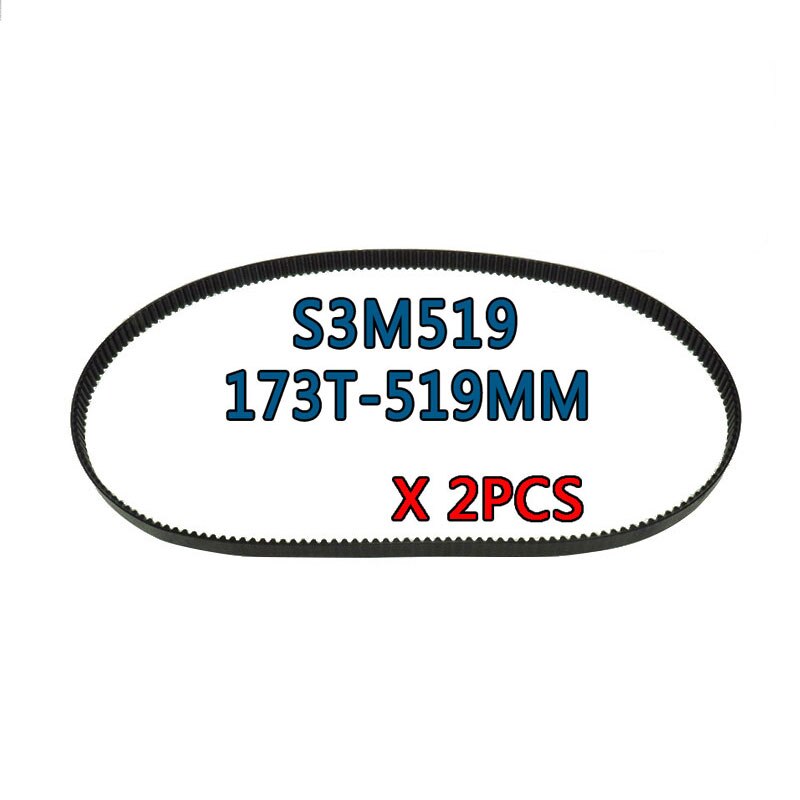2 pezzi di ricambio S3M519 173T macchina per il pane cintura per Kenwood KW694643 BM210 FMP900 elettrodomestico da cucina parti di macchine per il pane
