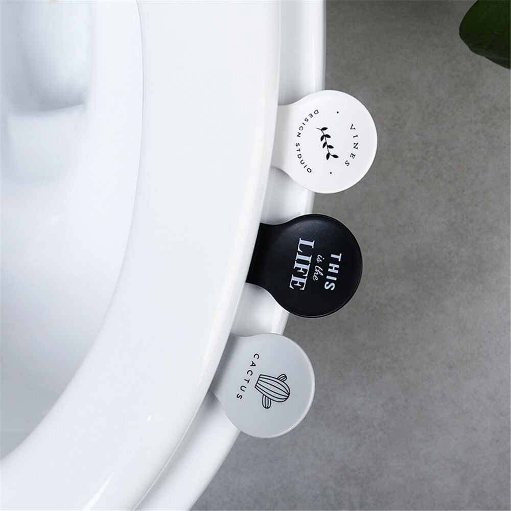 Portable folding toilet lid handle sanitary toilet lid handle toilet lid household toilet handle anti-dirty toilet handle