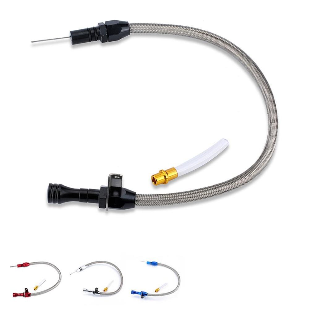 Auto Modification Parts Universal Dipstick Stainless Steel Measuring Oil Gearbox Oil Dipstick 530mm Dipstick