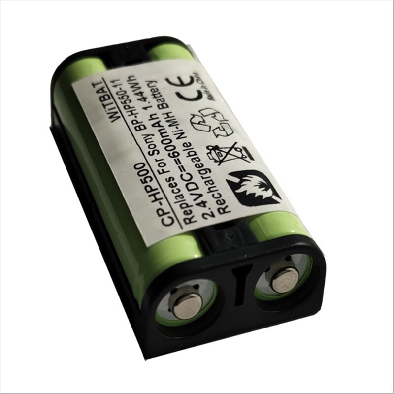 TTVXO Rechargeable Battery 550mAh 2.4V Sony BP-HP550-11 MDR-RF810RK MDR-RF810R Headphones Battery