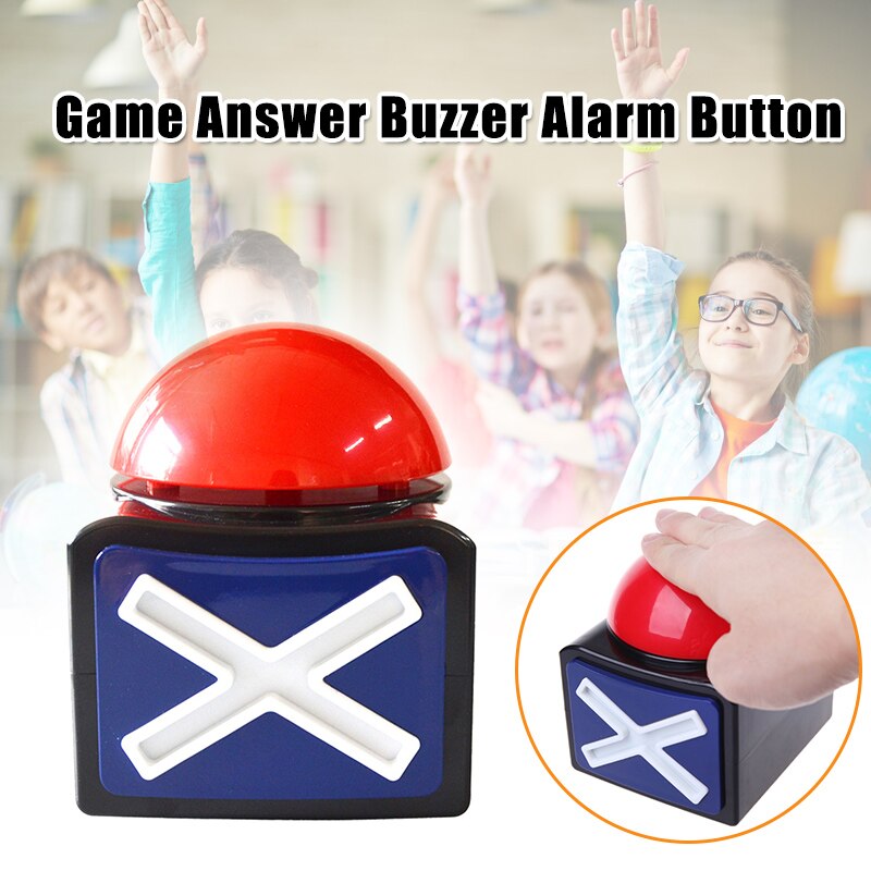 Game Answer Buzzer Alarm Button with Sound Light Trivia Quiz Got Talent DOM668: Default Title