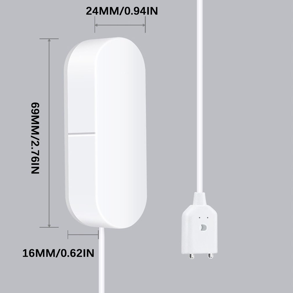 Wifi smart lækagealarm og brug  ip67 vandtæt app skubber alarmen lækage forebyggelse af sikkerhedsvagt 1 sæt