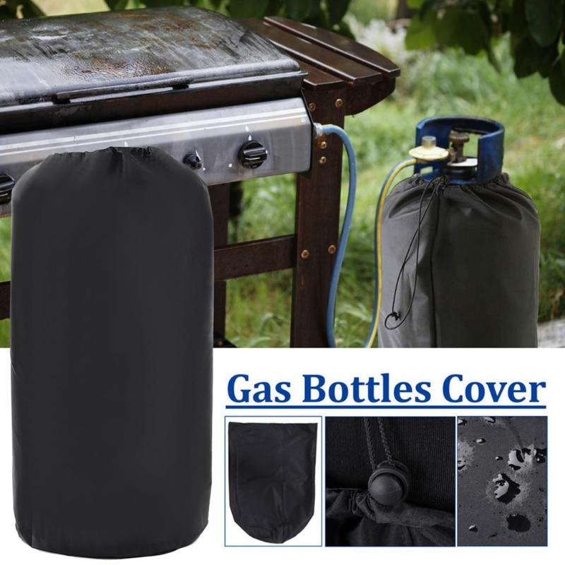 Gas Bottle Cover Oxford Cloth Propane Tank Cover Waterproof Anti UV Protector