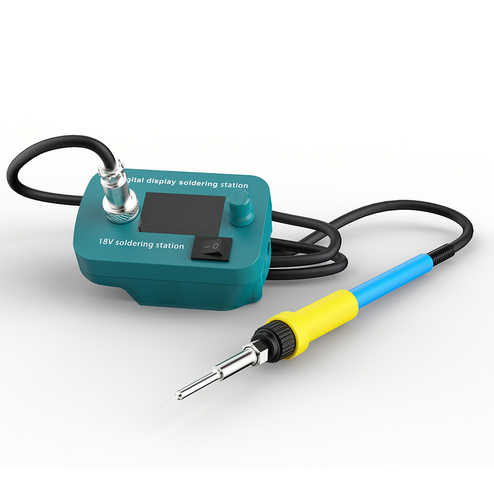 60W Akku-Lötkolben Werkzeug für Makita BL1830 18V Batterie BL1840 BL1850 BL1860 Batterie für DIY Reparatur: Lila