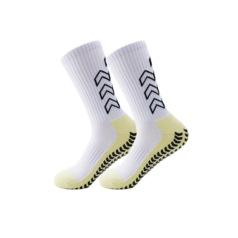 Calcetines de fútbol antideslizantes para hombre y mujer, medias suaves y transpirables de , con fondo grueso, para deportes de fútbol