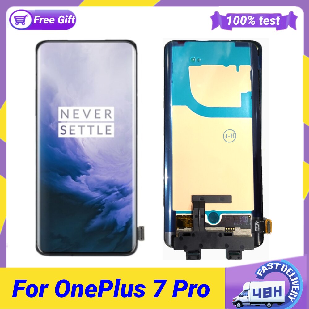 Oryginalny wyświetlacz AMOLED dla Oneplus 3 3T 5 5T 6 6T 7 7T 7pro 7T pro wyświetlacz LCD ekran dotykowy wymiana panelu LCD