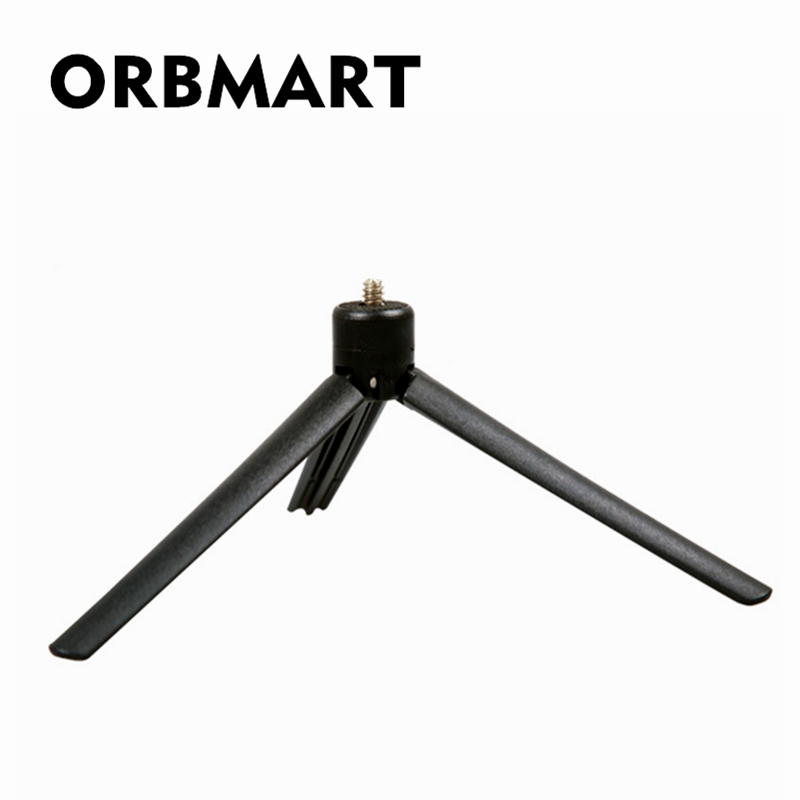 ORBMART Universele Draagbare Mini Statief Stand Mount Houder Voor Gopro HD 4 3 2 SJCAM SJ4000 Xiaomi Yi Digitale Camera smart telefoons