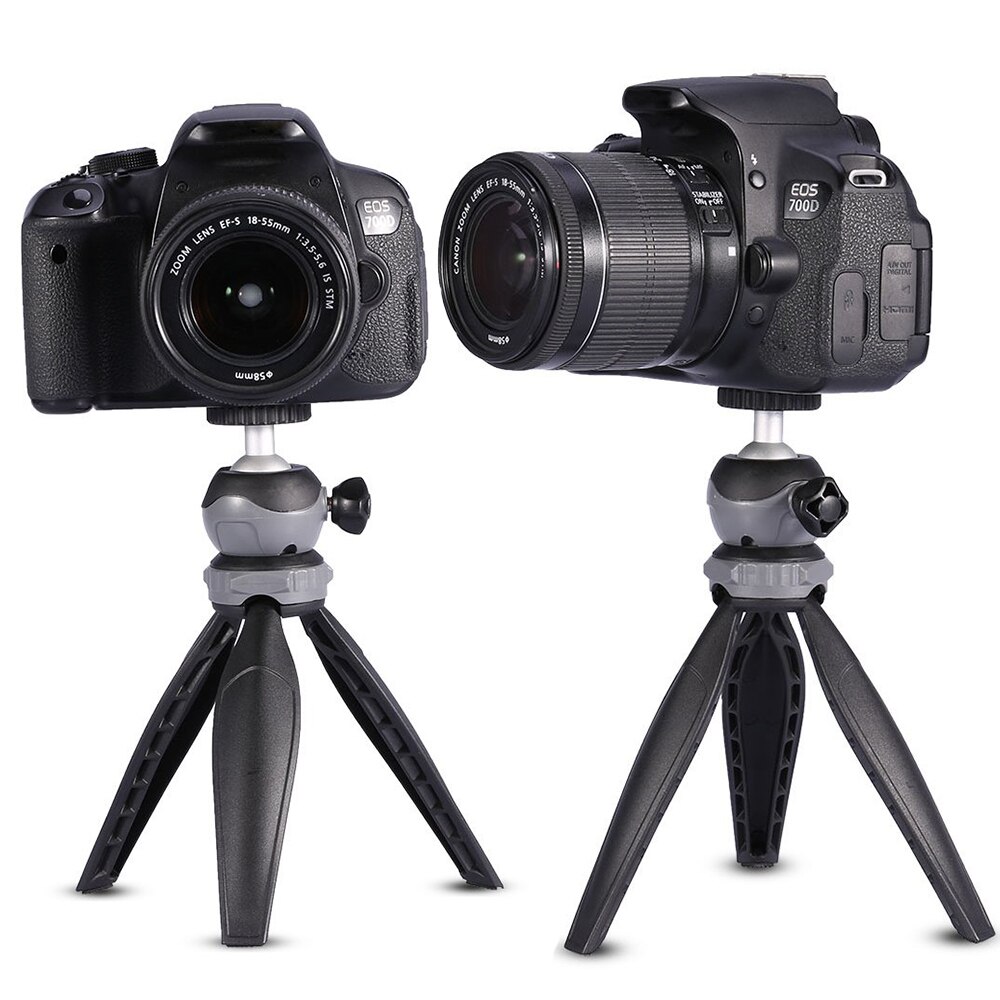 XILETU XS-20 Mini Schreibtisch wenig Telefon Stehen Tabletop Stativ für Vlog Spiegellose Kamera Clever telefon mit Abnehmbare Ball kopf