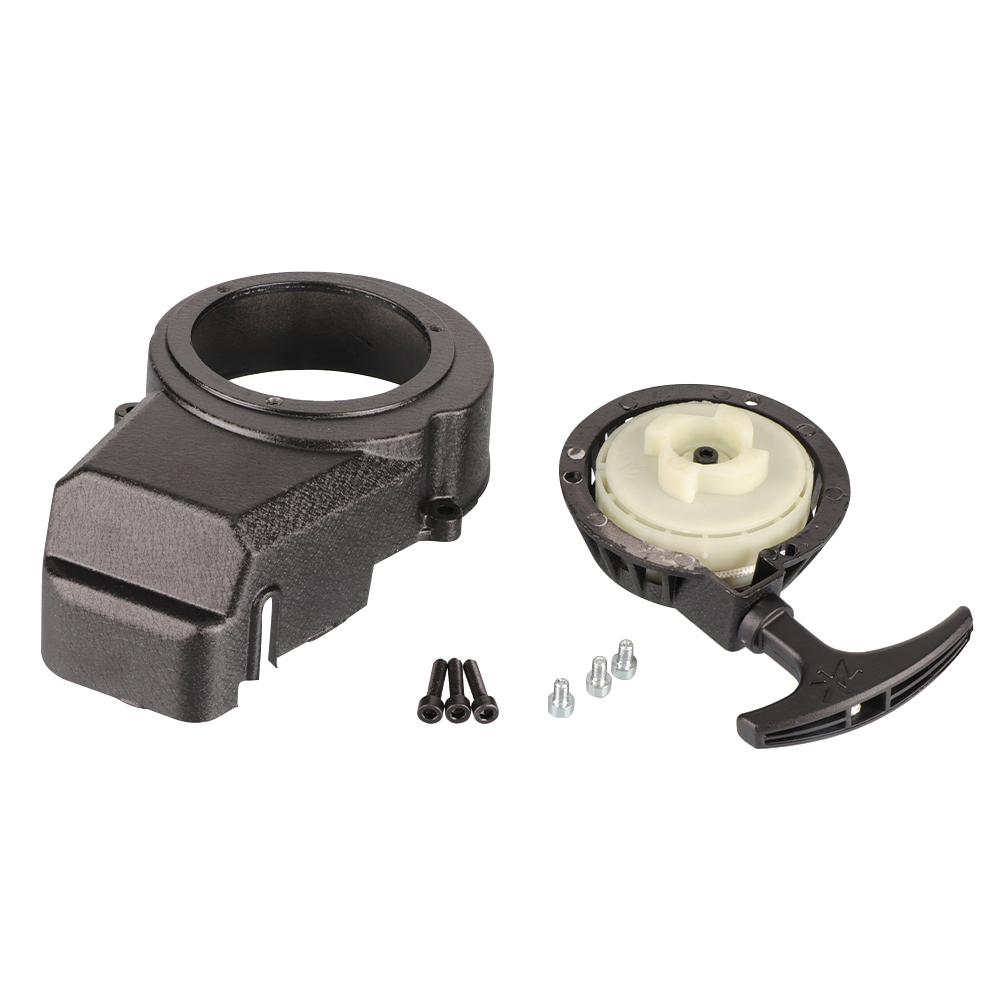 Legierung leicht Rückstoß ziehen Anlasser Schwungrad für 47cc 49cc 2-Takt-Motor- Mini Moto Schmutz Fahrrad Tasche Rakete Fahrrad freundlicher Quad ATV Teile