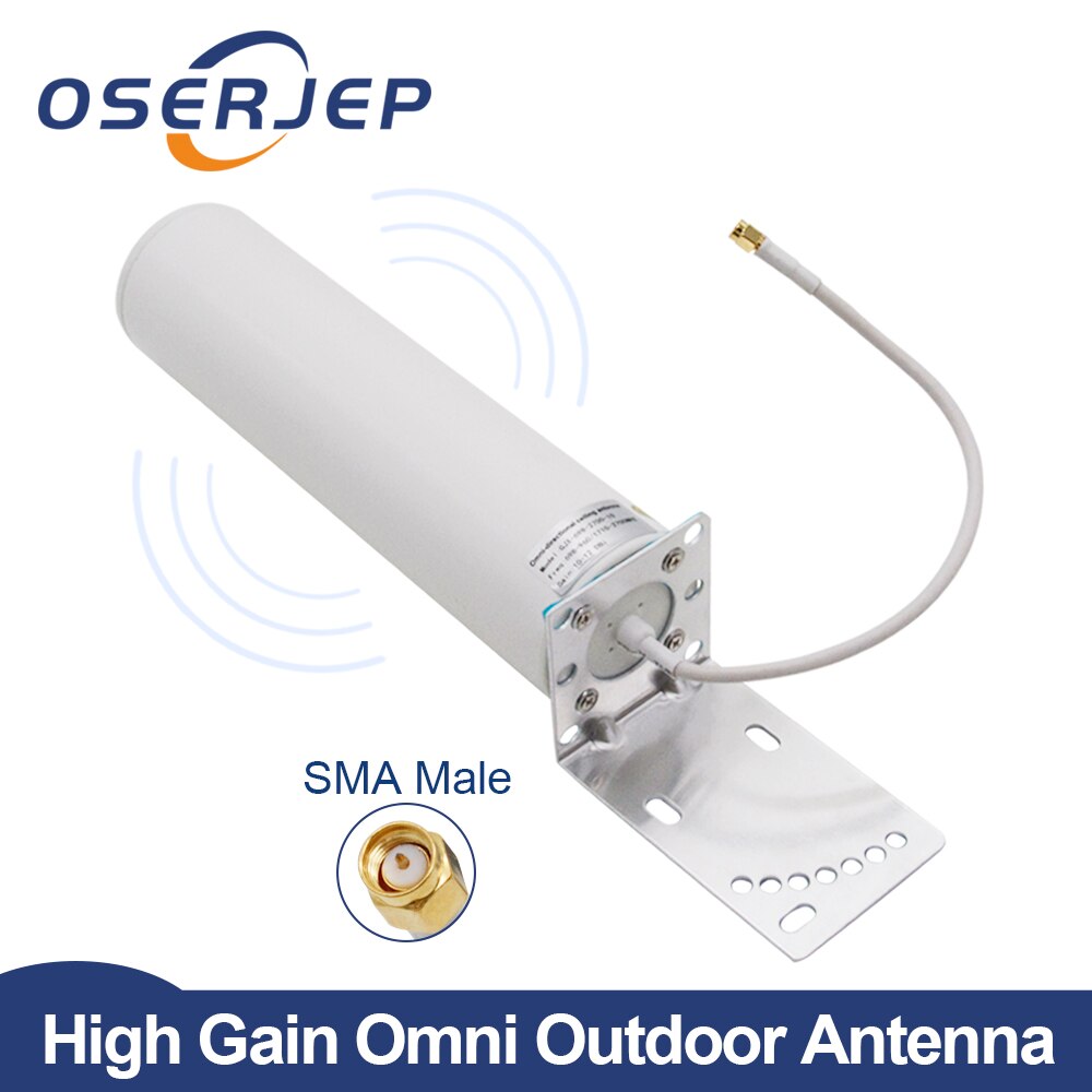 4G Antenna Outdoor Modem 12dbi Antenna Internal Antenna Antena Externa 3g 4g Antenna Booster Waterproof Outdoor Sma 8/12/20/40M