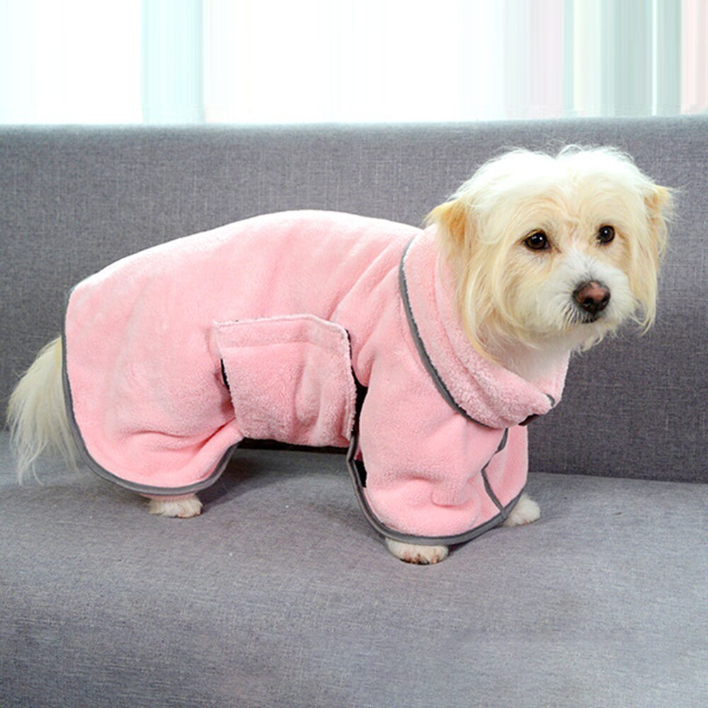 Pet Drying Towel Super Absorbent Capacity Soft Dog Quick-Drying Pet Dog Bath Towel Warm Animal Pet Clothes Supplies