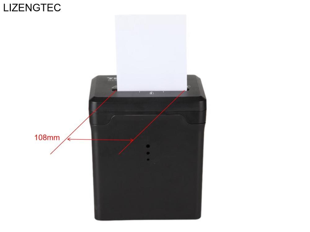 Lizengtec mini multifunktionel stationær el-papir- og kortmakulator