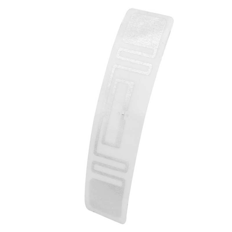 100pcs UHF RFID Labels 860-960MHz UR108 Chip Reusable Electronic Tag for Assets Management 73x20mm complies with EPC Class1 Gen2
