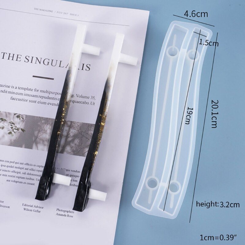 Kristallen epoxyhars mal, fruitschaal buighandvat, siliconen mal, doe-het-zelf knutselgereedschap voor het maken van sieraden